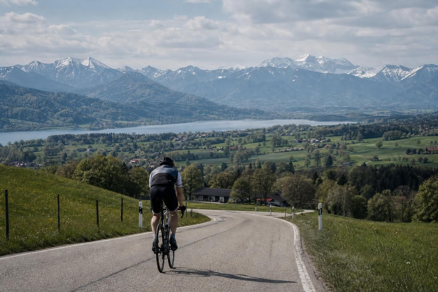 Rennradreise zu sieben Seen im Alpenvorland — 7 Tage