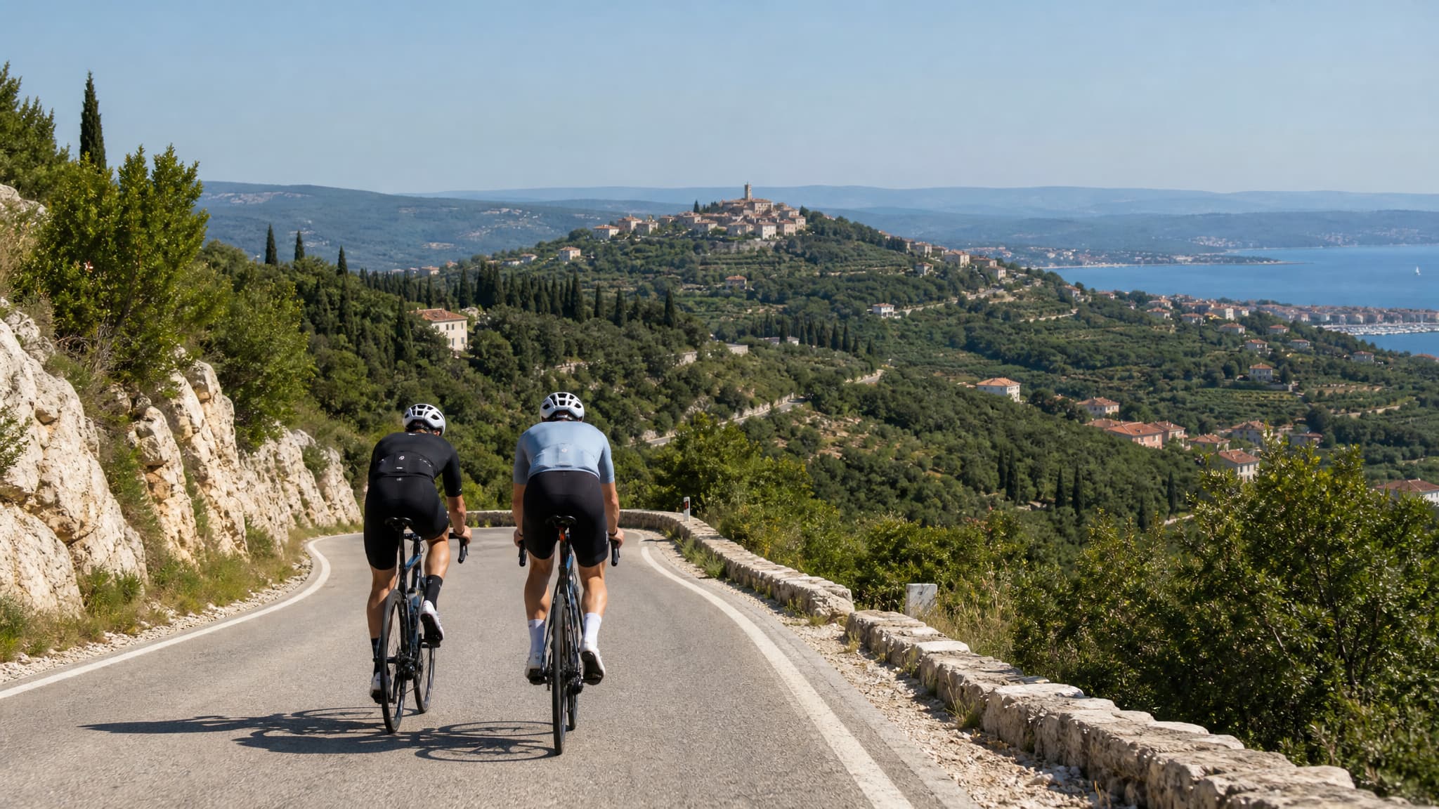 Rennrad-Trainingslager Istrien — Sterntouren an der Adriaküste