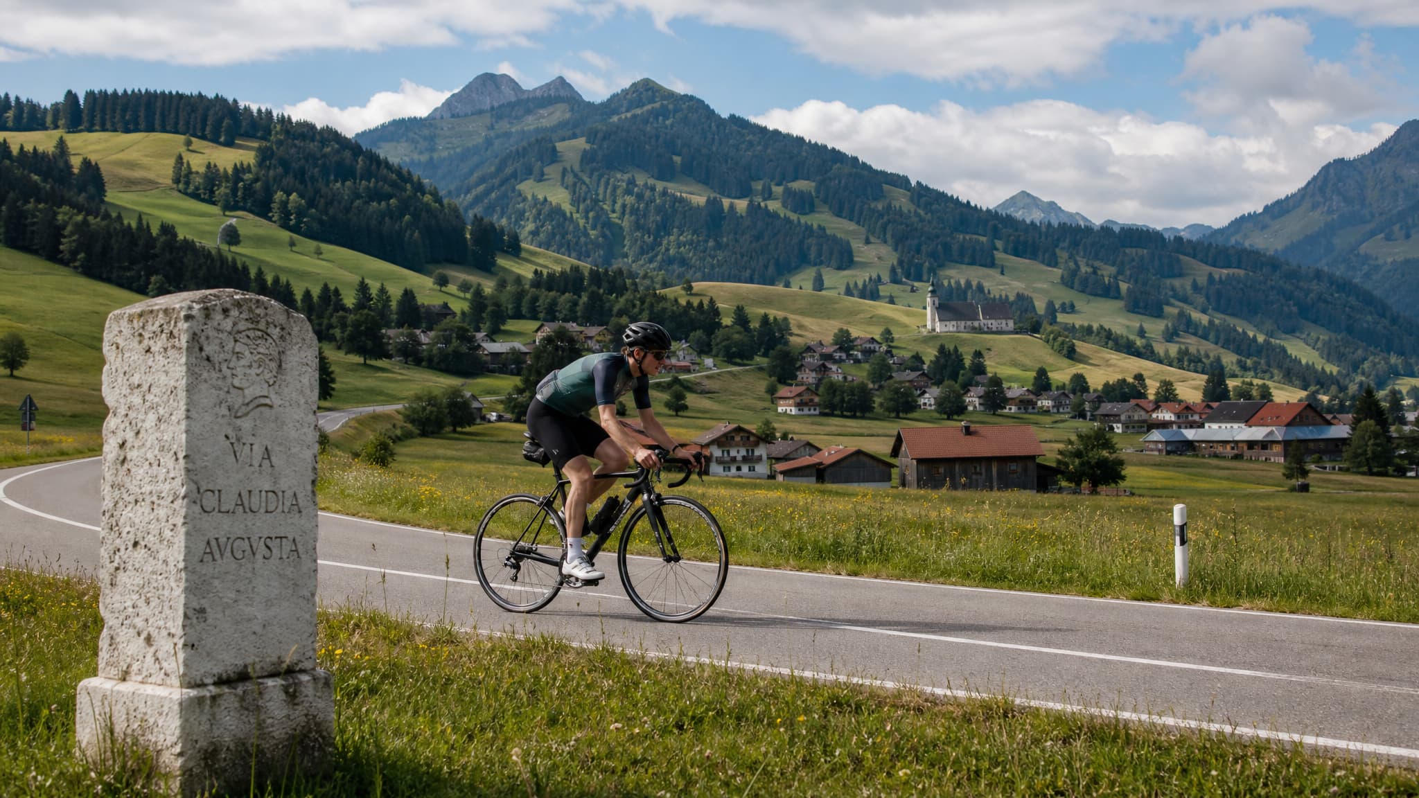 Rennradreise Via Claudia Augusta — vom Allgäu zum Gardasee