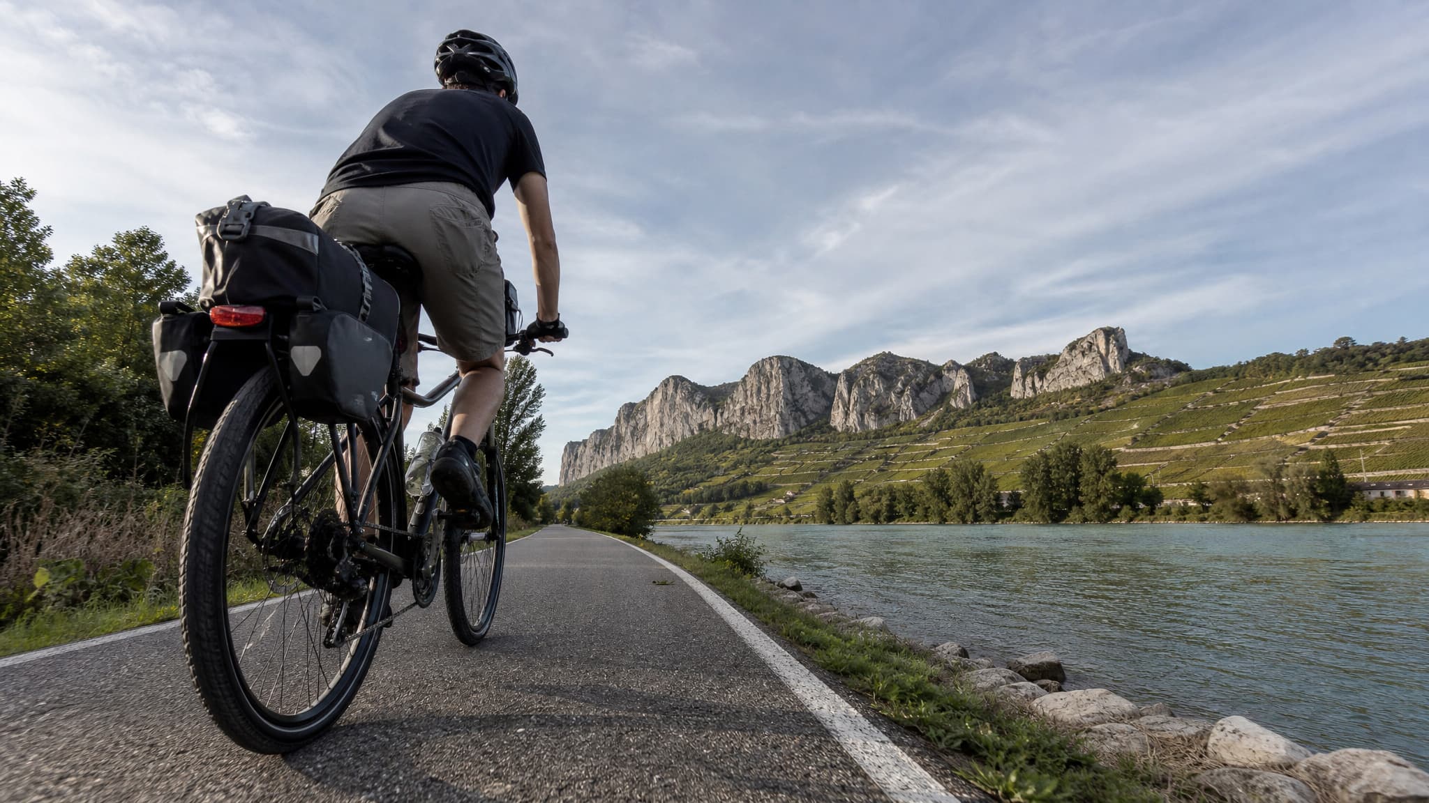 Radreise von Genf nach Lyon entlang der Rhône – 8 Tage