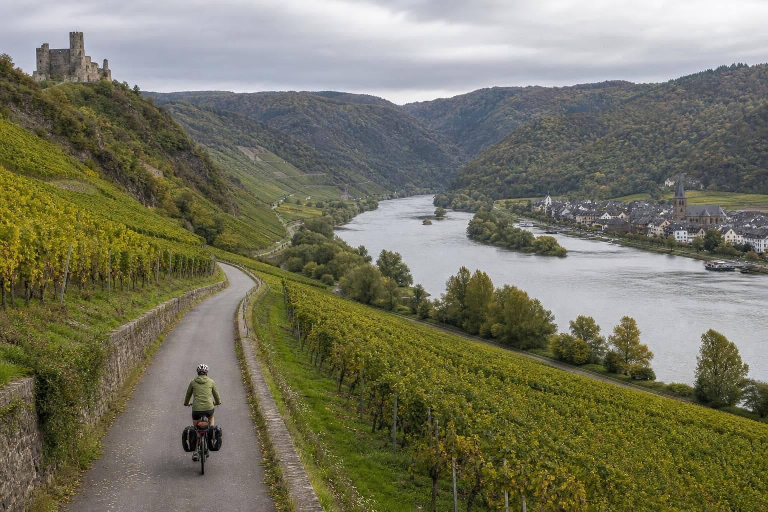 Rad & Schiff: Von Saarburg nach Koblenz durchs Moseltal