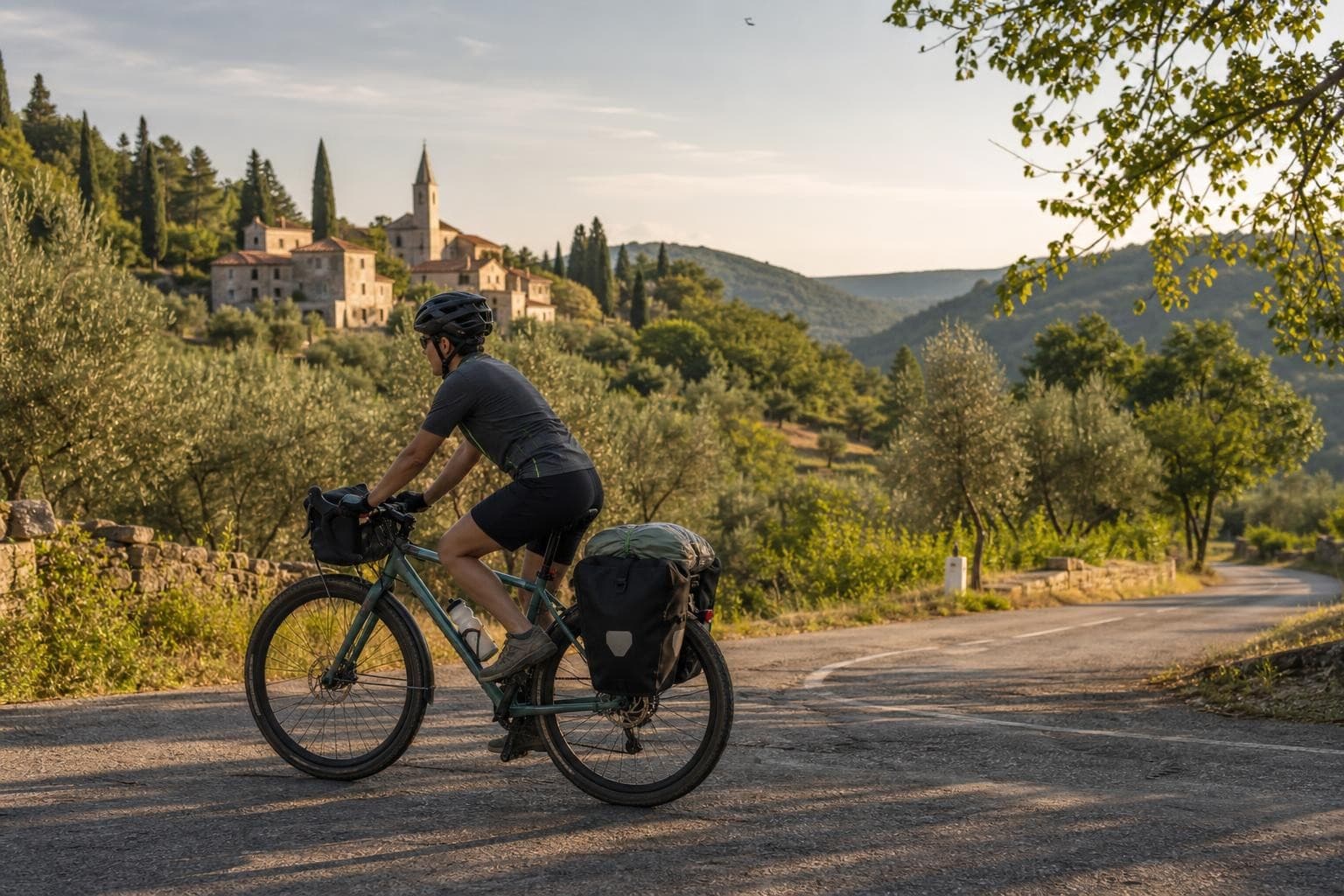 Sterntouren ab Porec: Istrien per Rad zwischen Römern, Kunst und Adria