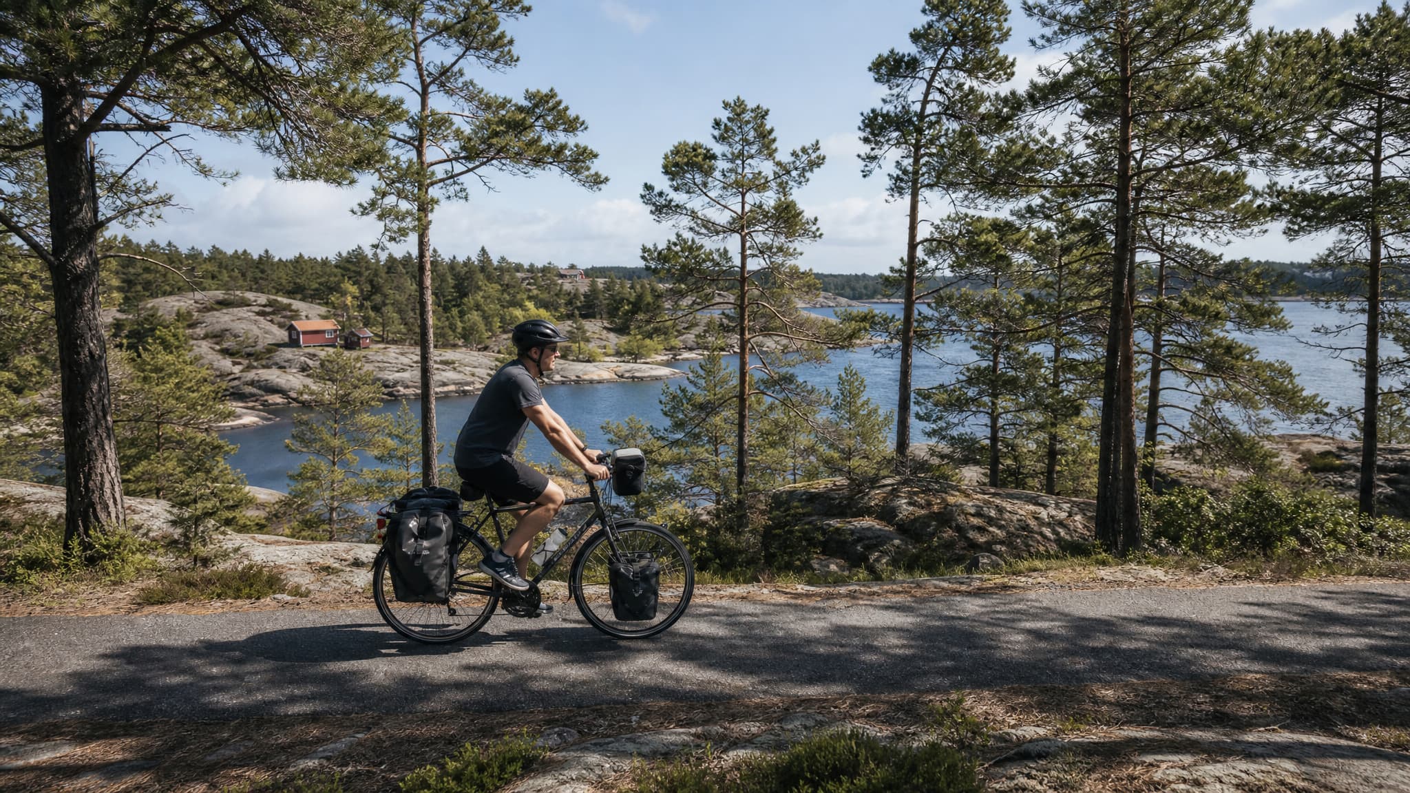 Rundtour durch die Stockholmer Schären — Inselhüpfen mit Rad und Fähre