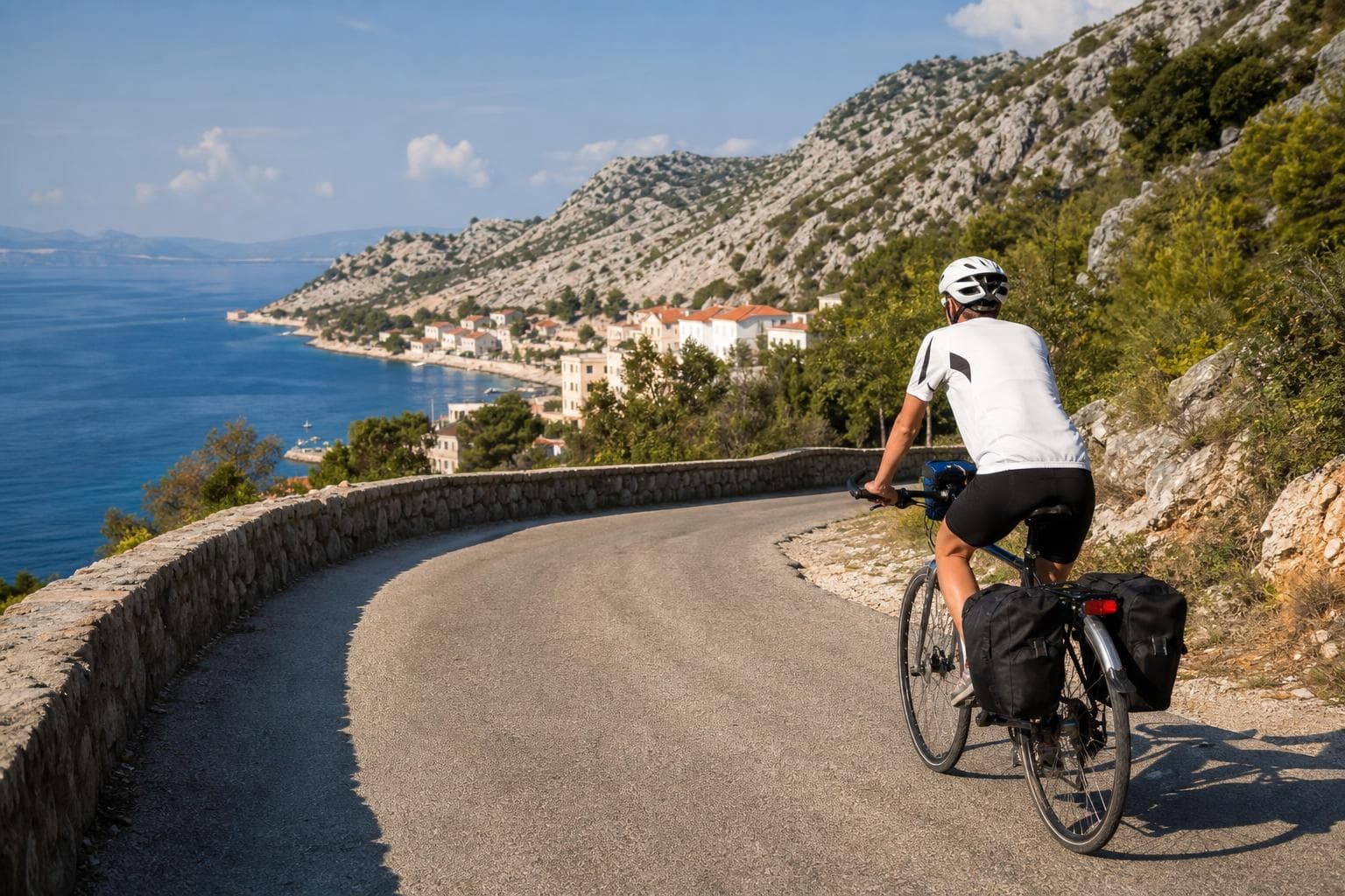 Rad & Schiff: Dalmatische Inselwelt von Trogir entdecken