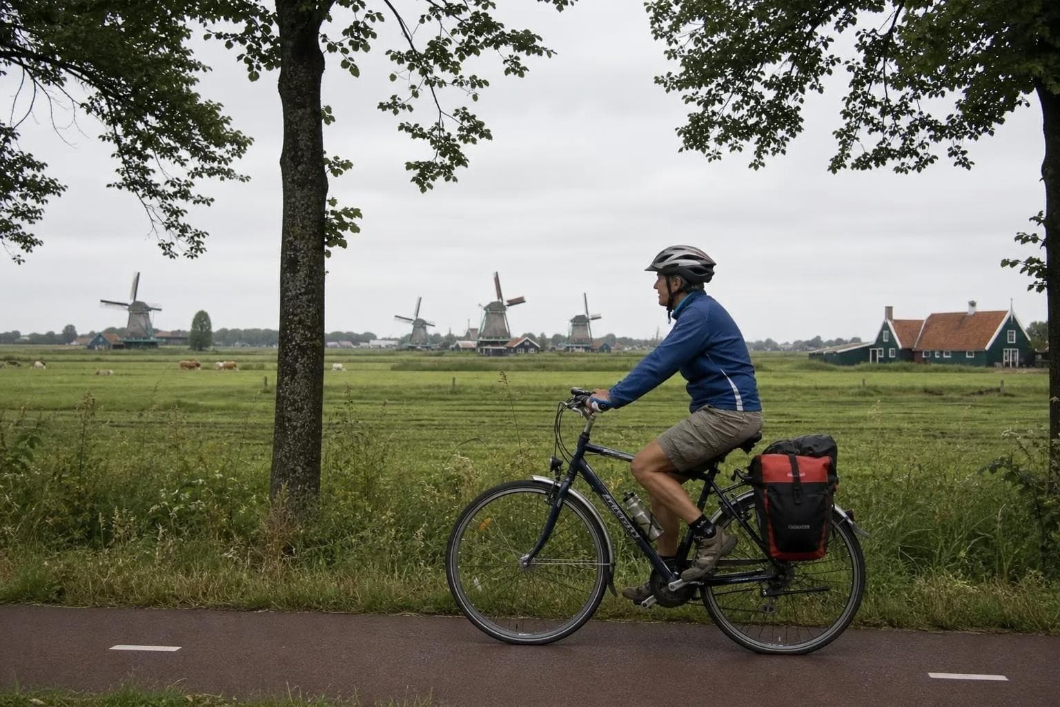 Rad & Schiff: Amsterdam entlang der Windmühlen und Grachten – 8 Tage