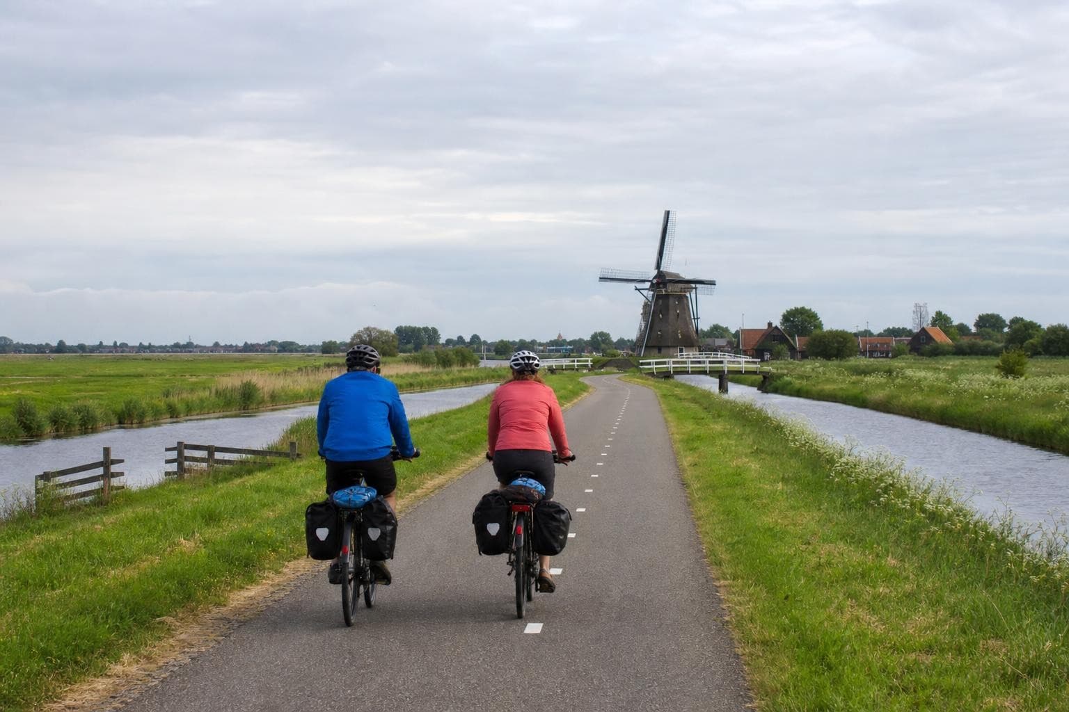 Rad & Schiff: Windmühlen und Wasserstraßen ab Rotterdam