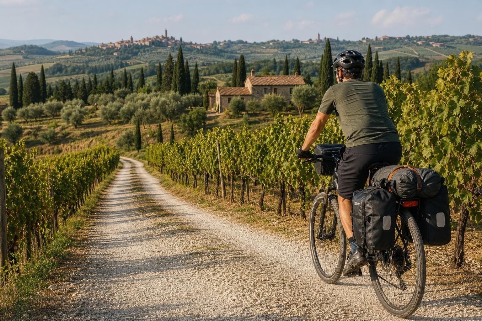 Von Montecatini Terme nach Florenz durch die Toskana