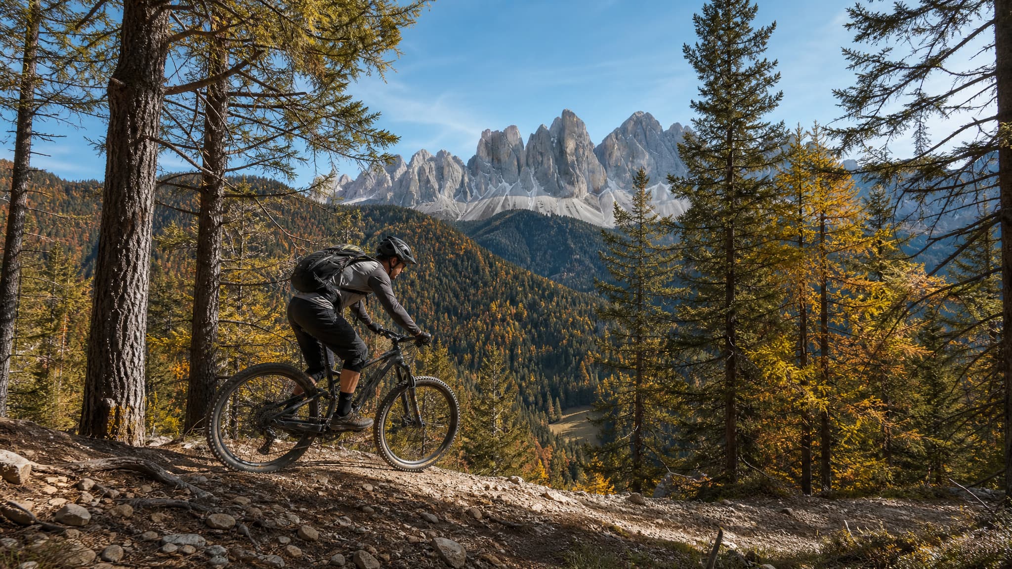 Geführte MTB-Sterntour ab Brixen — Plose Bikepark & Dolomiten Trails