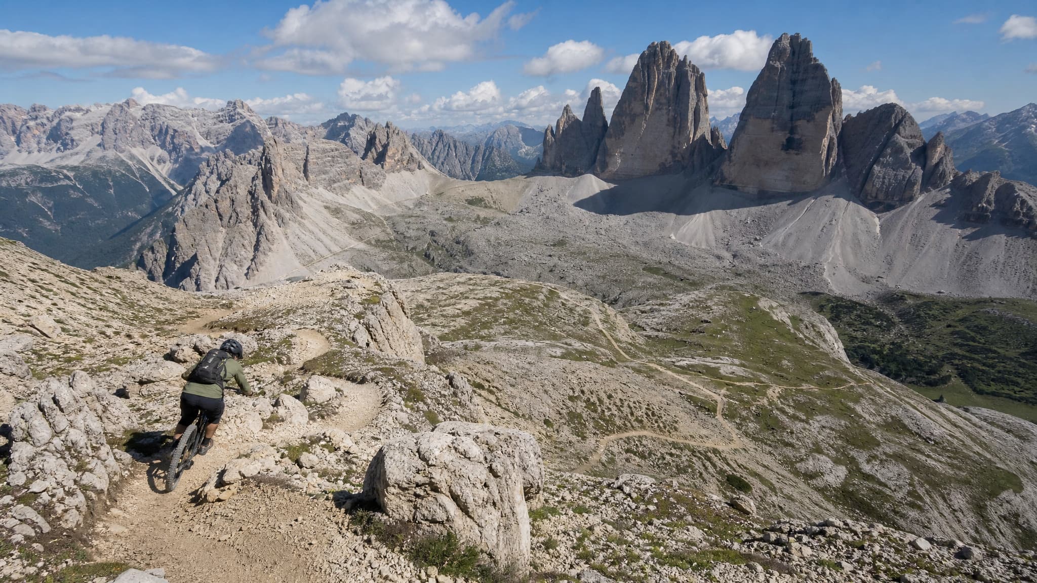 Geführte MTB-Sterntour Sexten – Singletrails der Dolomiten