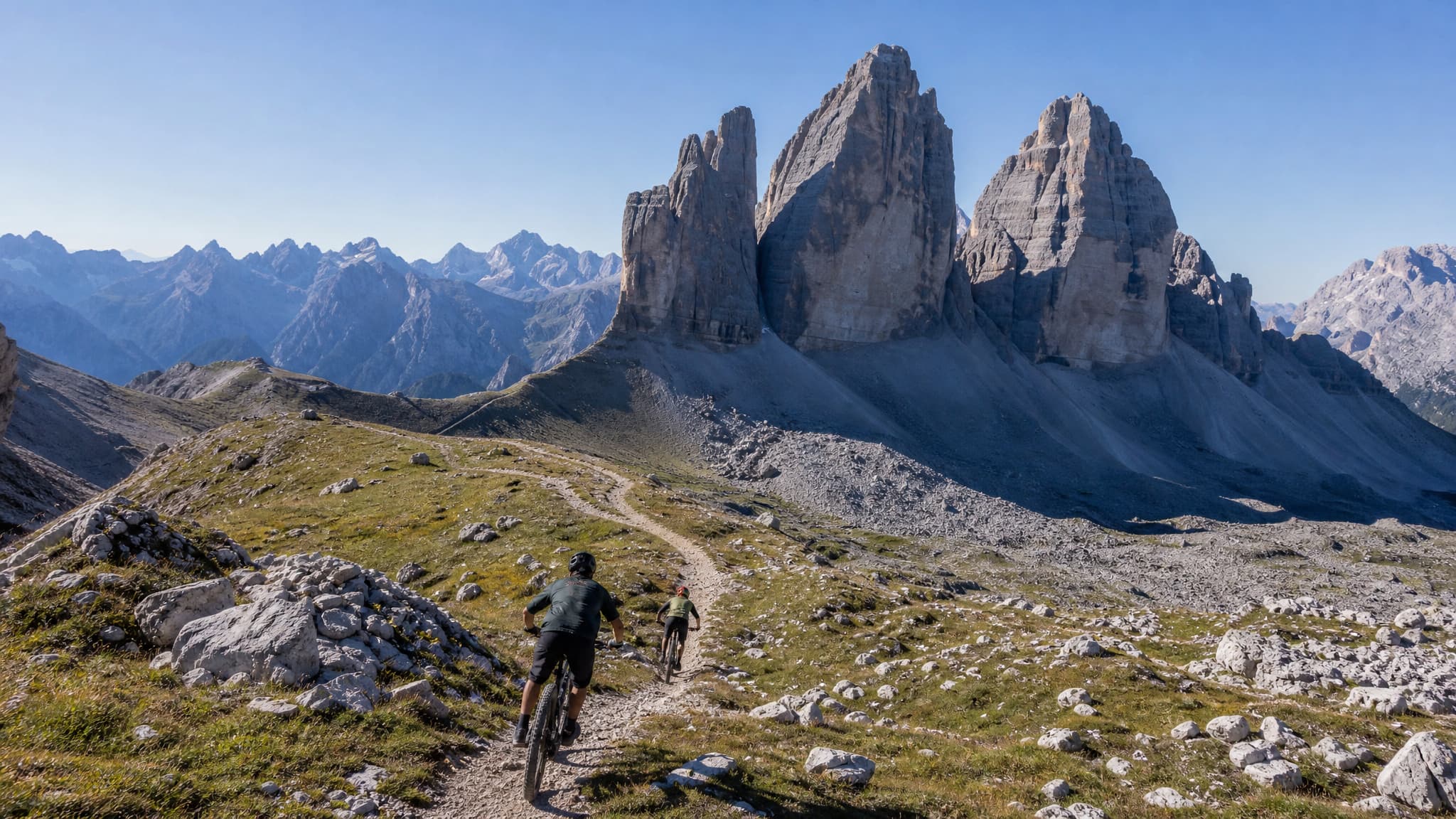MTB-Transalp zu den Drei Zinnen – Sextner Dolomiten