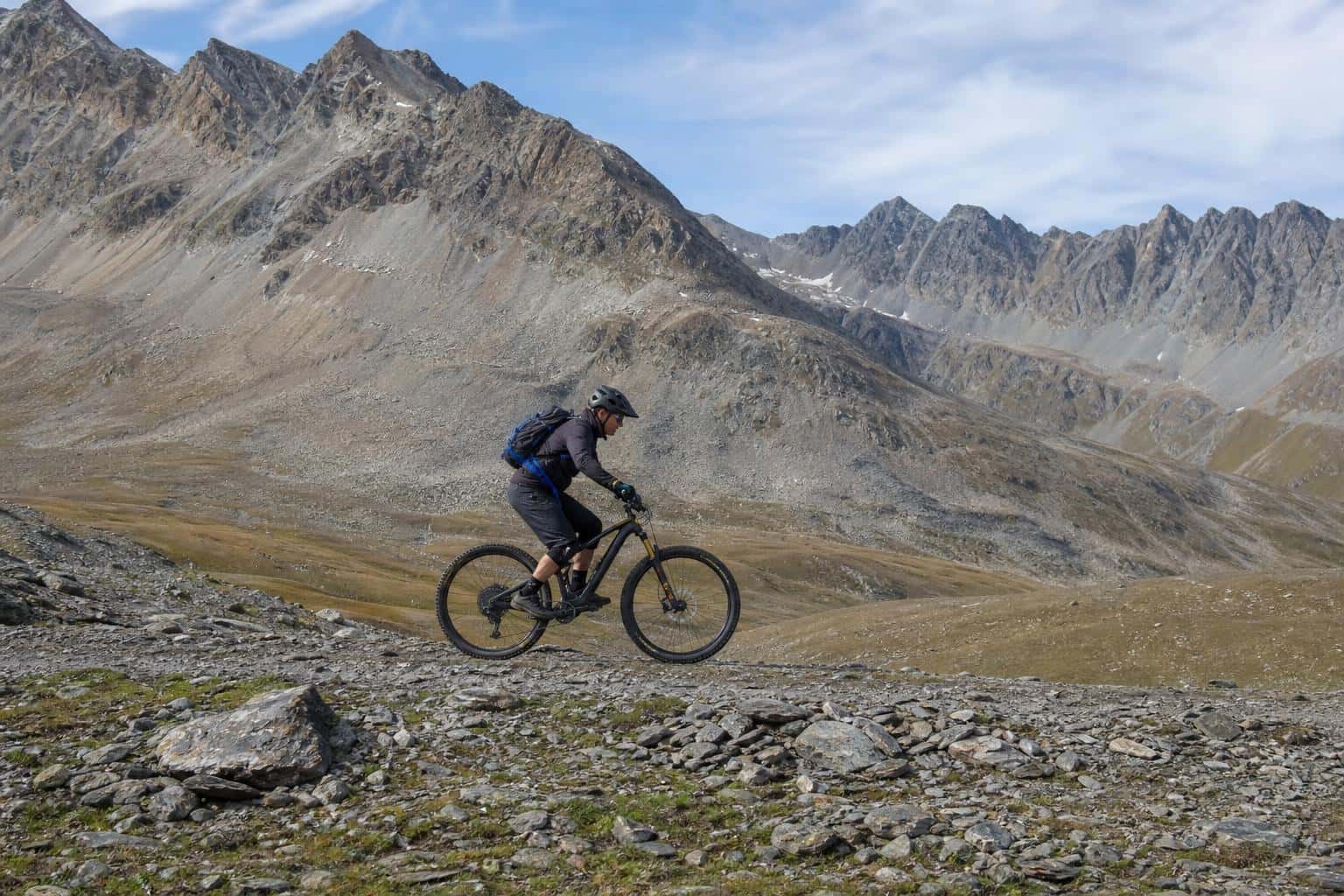 TransEngadin: Hochalpine Touren mit MTB