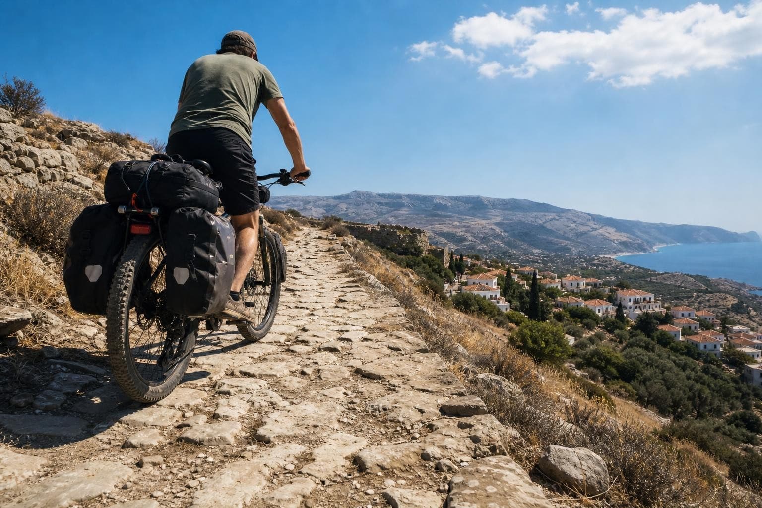Sterntour ab Chania: Wandern zwischen Küste und Bergdörfern Kretas