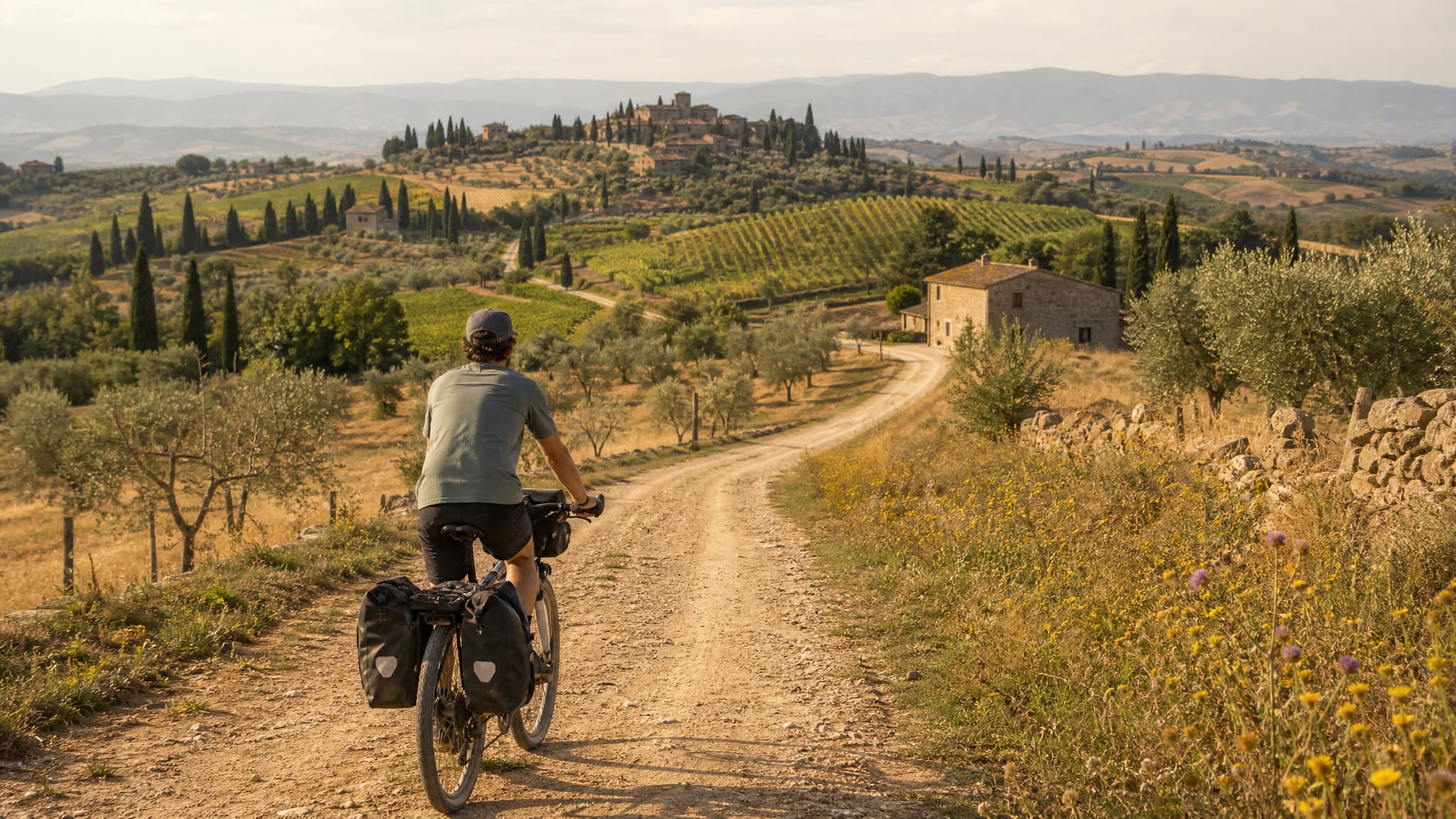 Wanderreise von Florenz zur toskanischen Küste – Chianti, Siena, Via Romea