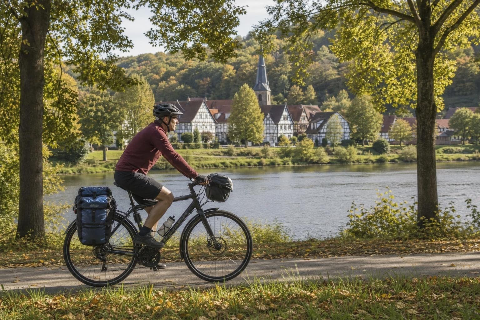 Von Hann. Münden nach Cuxhaven an der Weser