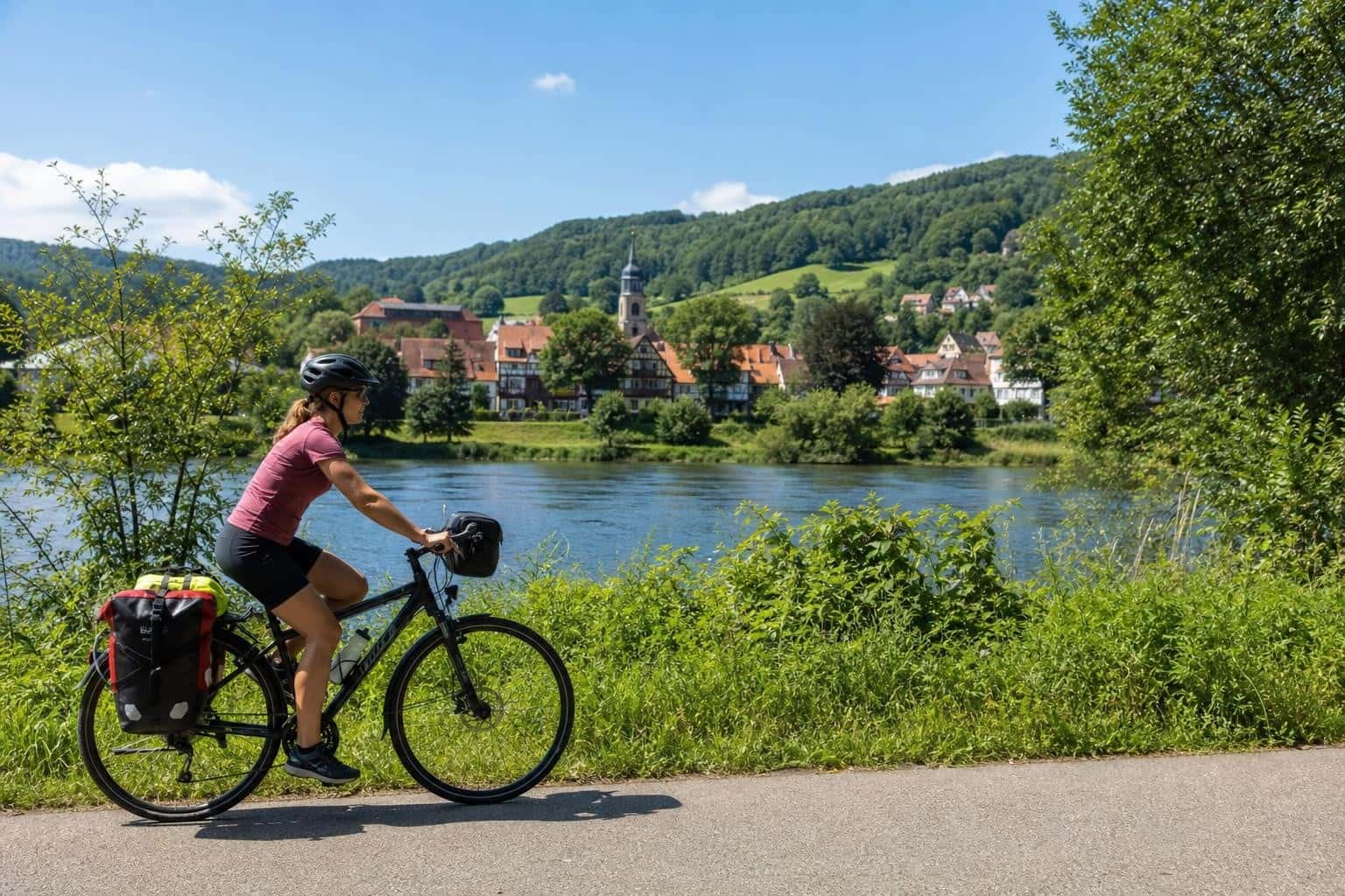 Von Hann. Münden nach Rinteln — die schönste Weserradreise